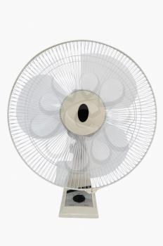 Close-up of an electric fan
