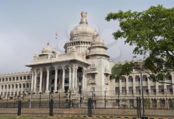 Government building, Vidhana Soudha, Bangalore, Karnataka, India