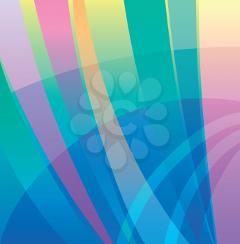 Vector Illustration of Abstract Colorful Pastel Background Modern Template Design