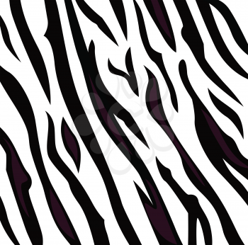 Safari zebra pattern or texture. Vector
