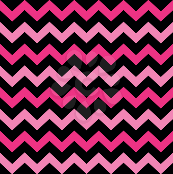 Royalty Free Clipart Image of a Zigzag Background