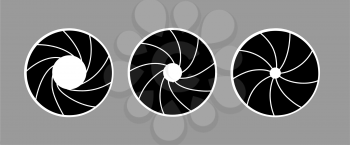 Royalty Free Clipart Image of Diaphragms 