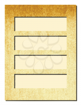 Royalty Free Clipart Image of a Decorative Frame