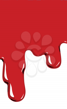 Royalty Free Clipart Image of Blood