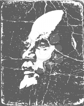 Royalty Free Clipart Image of Vladimir Lenin