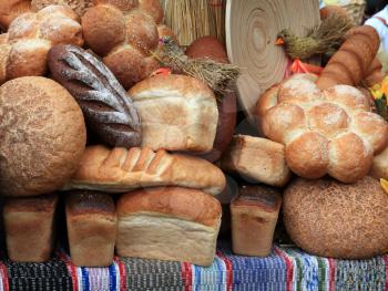 bread on rural market