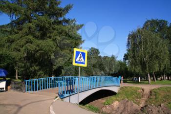 bridge in park