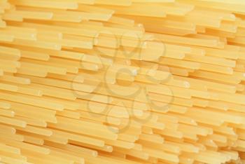  raw noodle on white background