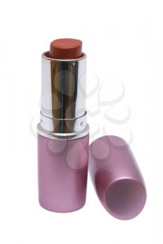 Lipstick, on a white background.                   