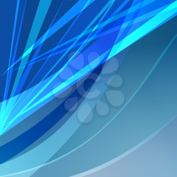 Abstract blue background, EPS10 - vector graphics.