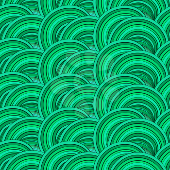 Seamless background waves , EPS8 - vector graphics.