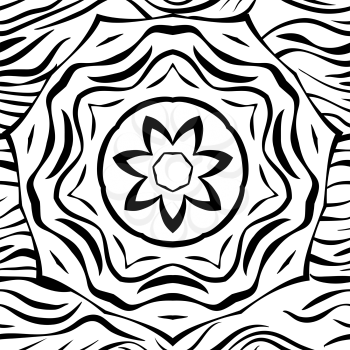 Graceful seamless lattice gothic style, EPS8 - vector graphics.