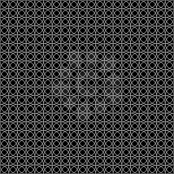 Geometrical openwork seamless pattern, EPS8 - vector graphics.