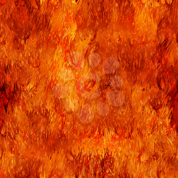 Elegant fire seamless background, EPS10 - vector graphics.