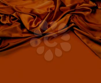brown chocolate silk fabric background