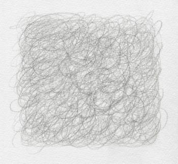 Abstract pencil scribbles background. Paper texture.