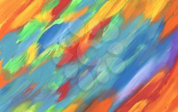 Abstract color acrylic painted background