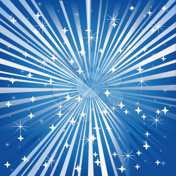 Royalty Free Clipart Image of a Starry Background