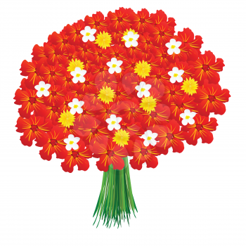 Royalty Free Clipart Image of a Bouquet
