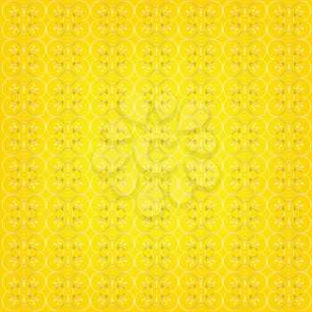 Royalty Free Clipart Image of a Yellow Textured Background