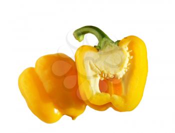 Royalty Free Photo of a Yellow Peppers