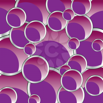 Colorful decorative background from rose circle.Vector illustration