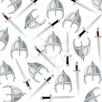 Send and sword pattern on white background is insulated