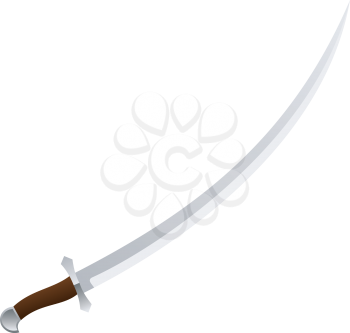 Royalty Free Clipart Image of a Sabre