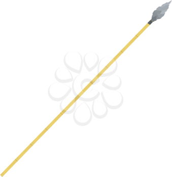 Royalty Free Clipart Image of a Spear