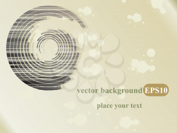 Royalty Free Clipart Image of an Abstract Background With a Place for Text