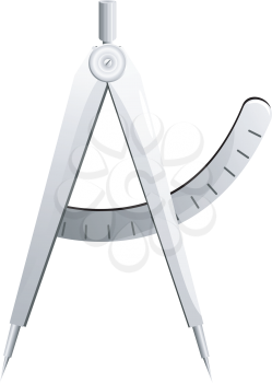 Royalty Free Clipart Image of Measuring Calipers