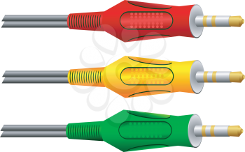 Colored detachable connectors