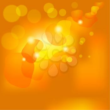 Abstract vector background with yellow elements. eps10