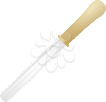 Pipette on a white background