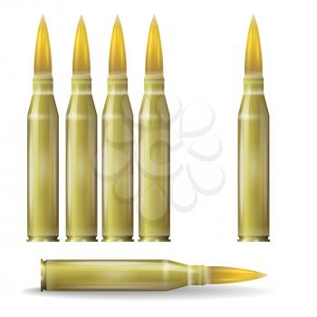 Set of automaton ammunition