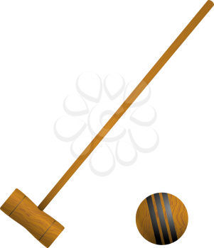 Mallet and ball croquet