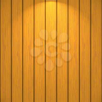 Royalty Free Clipart Image of Wood Wall