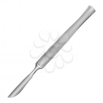 Royalty Free Clipart Image of a Medical Scalpel