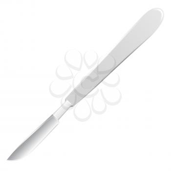 Royalty Free Clipart Image of a Medical Scalpel