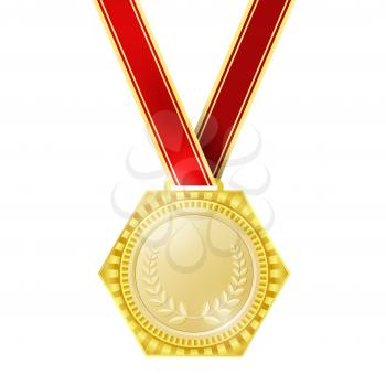 Medal for the winner - vector 