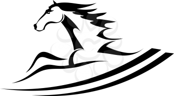 Horse tattoo symbol