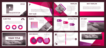 Business backgrounds of digital technology. Purple and blurred elements for presentation templates. Leaflet, Annual report, cover design. Banner, brochure, layout, design. Flyer. Vector illustration