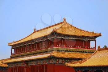 Emperor ancient temple in the Forbidden city
