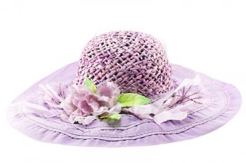Royalty Free Photo of a Purple Hat