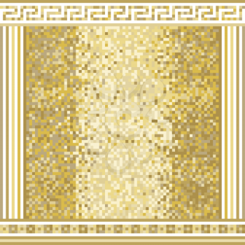 Mosaic background in Roman style