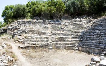 Amphitheater in Phaselis, near Antalya, Turkey