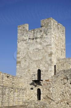 Despot Stefan Tower at Kalemegdan fortress in Belgrade, Serbia