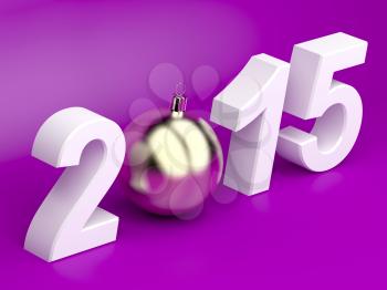 Happy new year 2015 card 