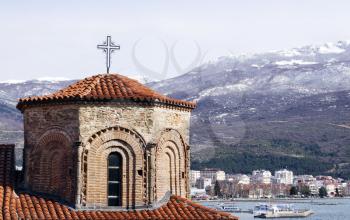 Church of St. Sophia in Ohrid is one of the main landmarks in Macedonia 