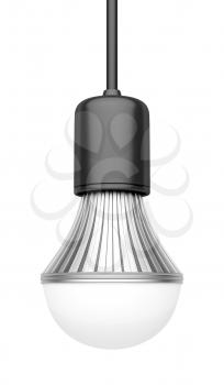 LED light bulb isolated on white background 